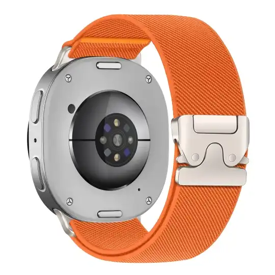 Alternative view of Tech-protect Nylon Clasp Samsung Galaxy Watch 8 / 9 / Classic (40 / 44 / 46 Mm) Orange