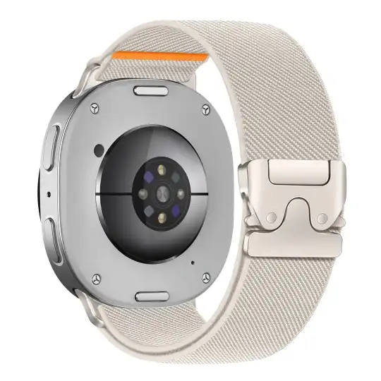 Alternative view of Tech-protect Nylon Clasp Samsung Galaxy Watch 8 / 9 / Classic (40 / 44 / 46 Mm) Starlight