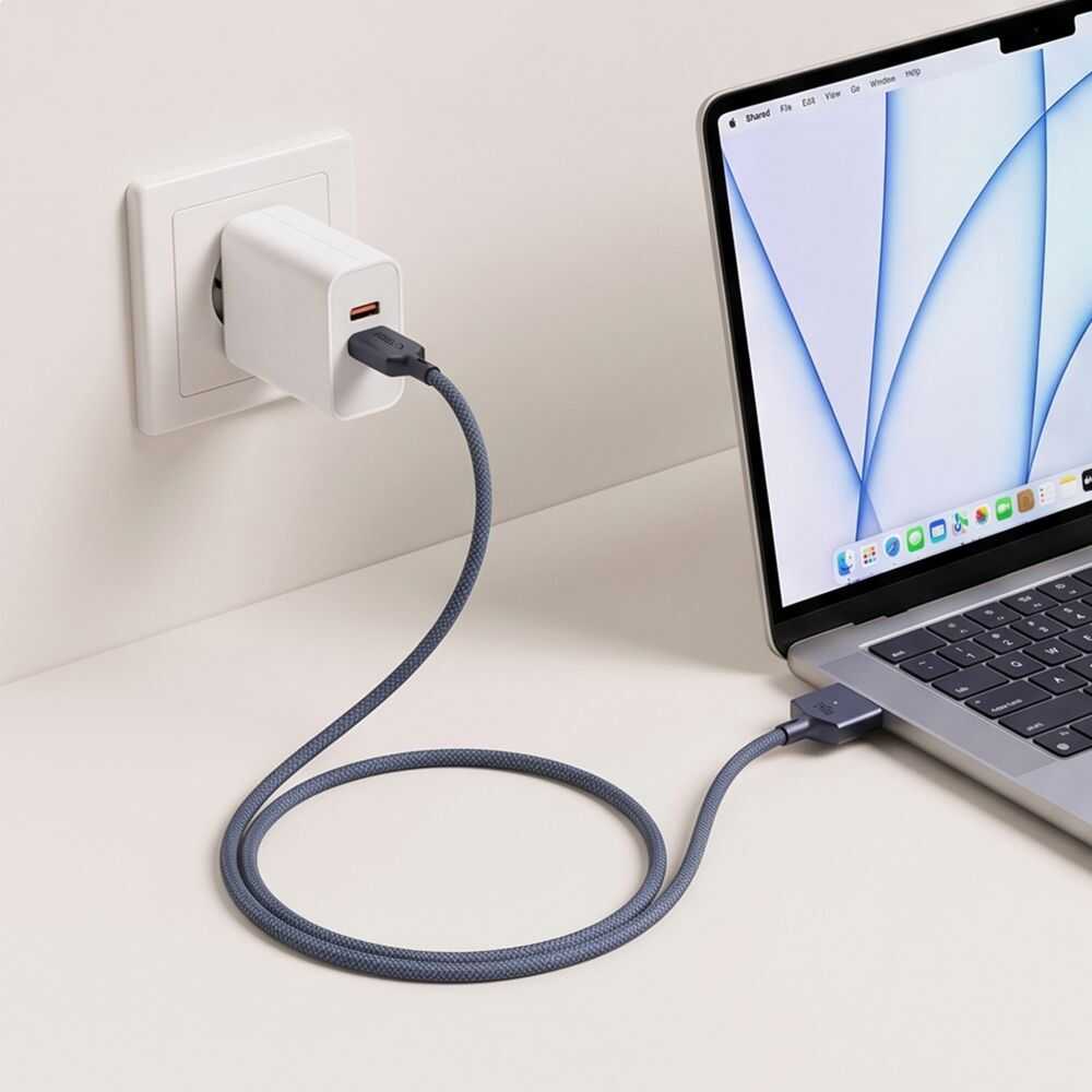 Tech-protect Mmc01 Ultraboost Magnetic Macbook Cable Usb-c To Magsafe 3 140w 300cm Midnight Blue Tech-protect Mmc01 Ultraboost Magnetic Macbook Cable Usb-c To Magsafe 3 140w 300cm Midnight Blue - Image 6