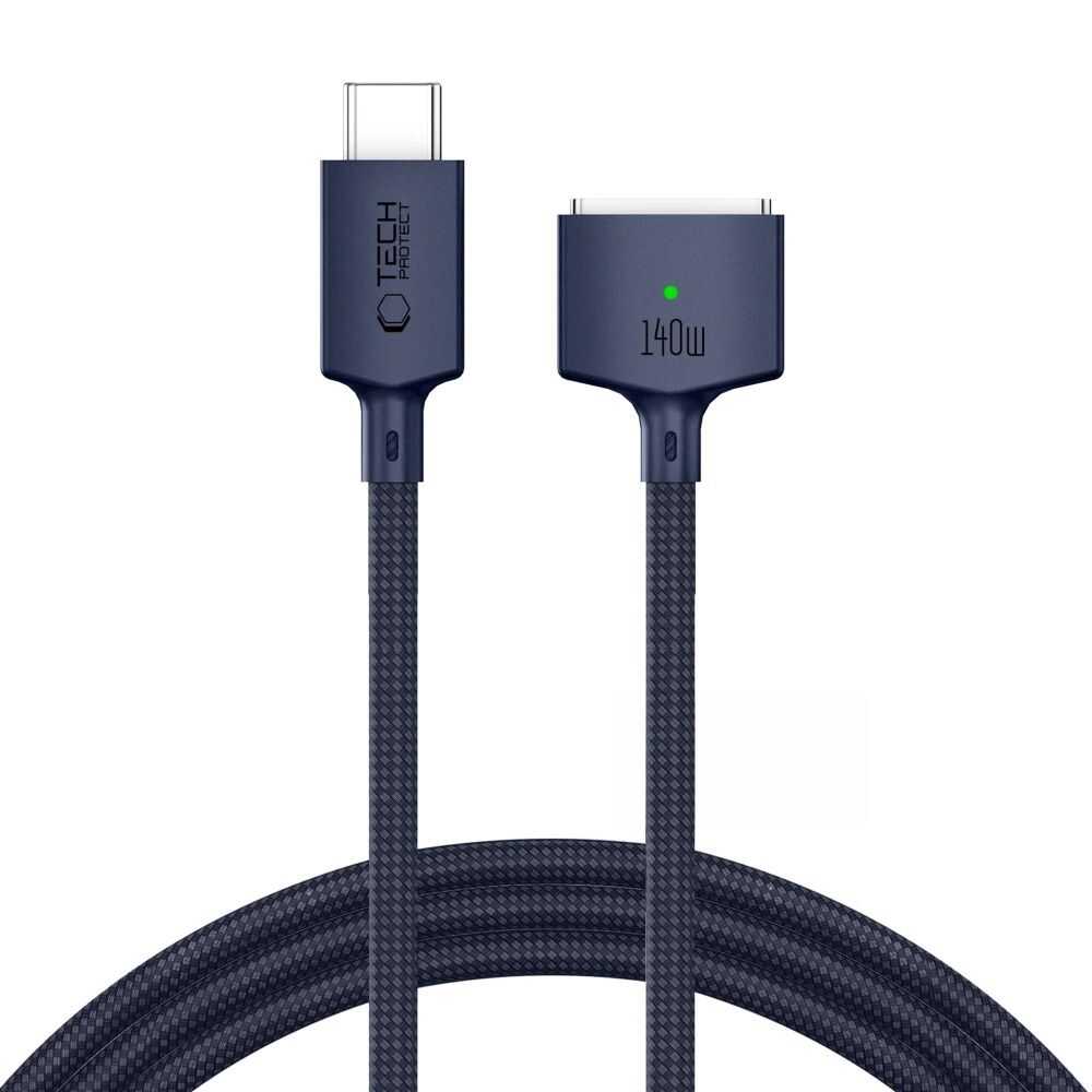 Tech-protect Mmc01 Ultraboost Magnetic Macbook Cable Usb-c To Magsafe 3 140w 300cm Midnight Blue Tech-protect Mmc01 Ultraboost Magnetic Macbook Cable Usb-c To Magsafe 3 140w 300cm Midnight Blue - Image 10