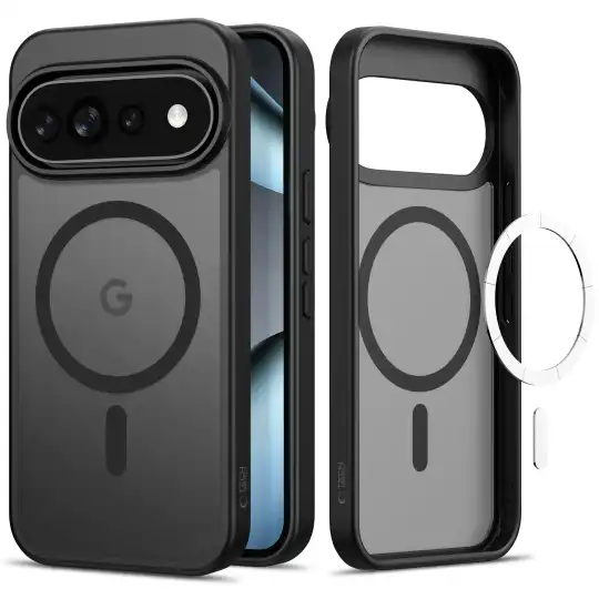 Alternative view of Tech-protect Magmat Magsafe Google Pixel 9 / 9 Pro / 10 / 10 Pro / 11 / 11 Pro Matte Black