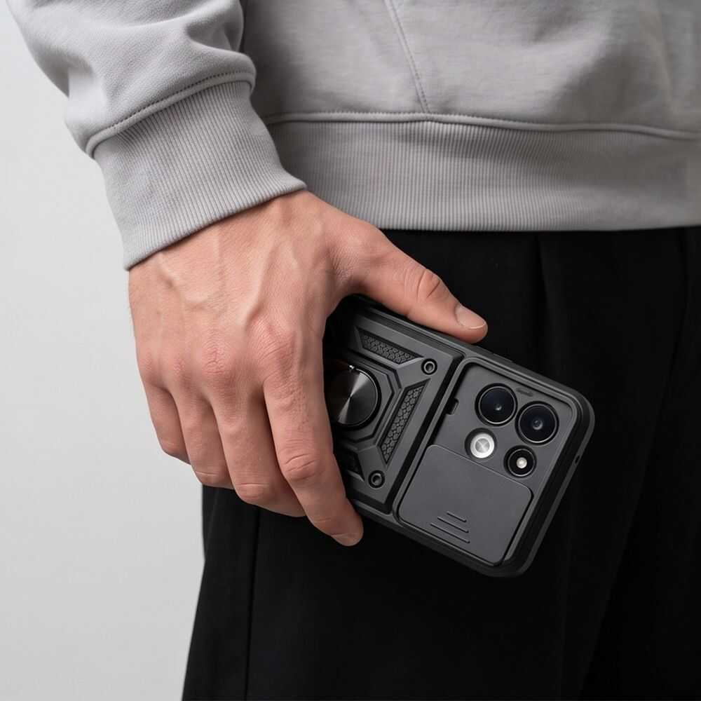 Tech-protect Camshield Pro Xiaomi Redmi 17 4g / 5g Black Tech-protect Camshield Pro Xiaomi Redmi 17 4g / 5g Black - Image 9