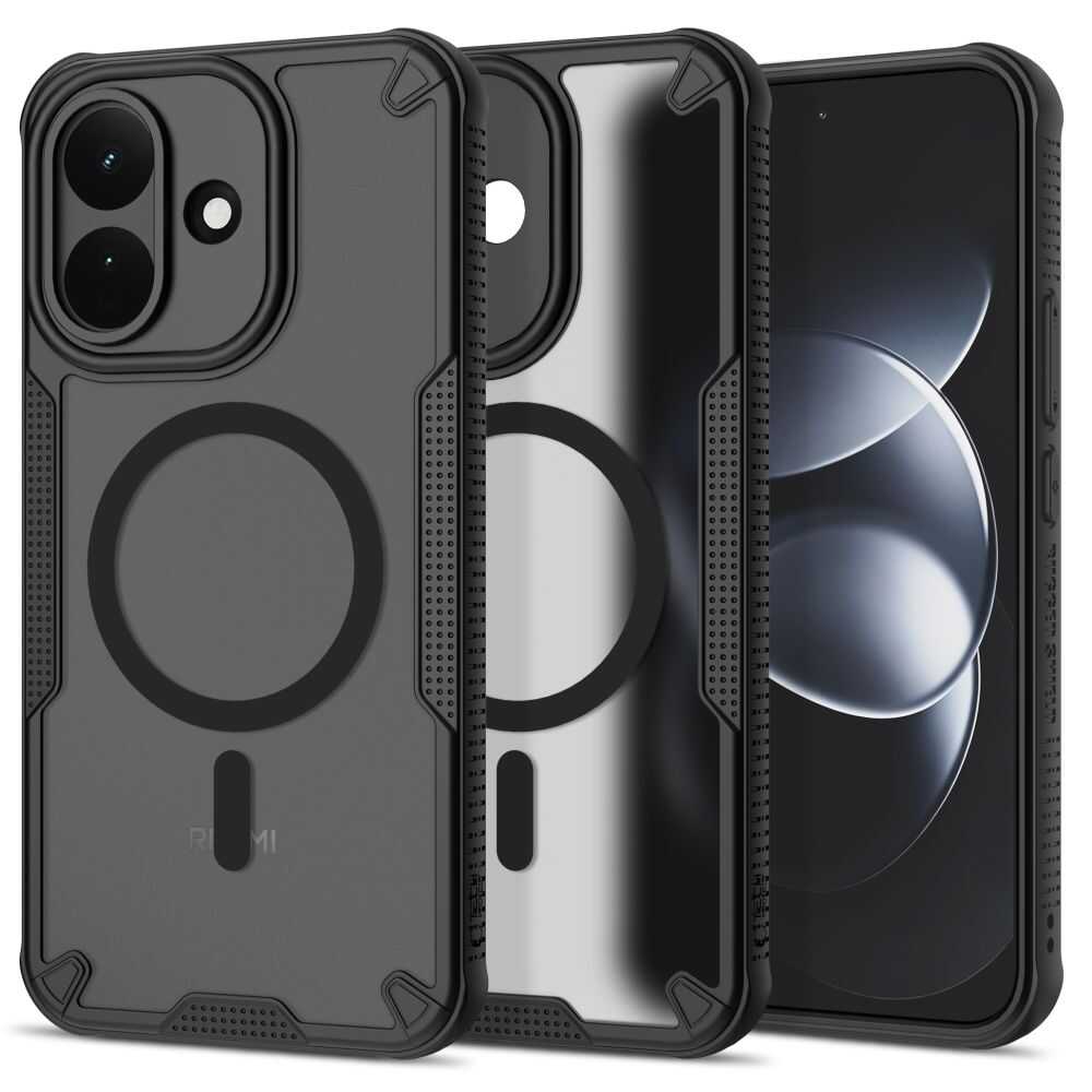 Alternative view of Tech-Protect Rugged Shield MagSafe Xiaomi Redmi Note 17 Pro 5G Μαύρο ματ