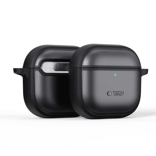 Alternative view of Tech-protect Magmat Apple Airpods 4 / 5 Matte Black