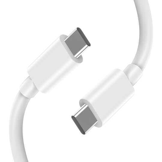 Alternative view of Tech-Protect C35W, 2xUSB-C, PD, 35W wall charger + USB-C cable white