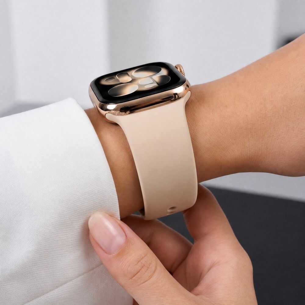 Tech-protect Silicone Apple Watch 8 / 9 / 10 / 11 / 12 / Se / Ultra (44 / 45 / 46 / 49 Mm) Walnut Tech-protect Silicone Apple Watch 8 / 9 / 10 / 11 / 12 / Se / Ultra (44 / 45 / 46 / 49 Mm) Walnut - Image 9
