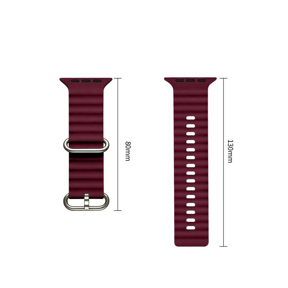 Tech-protect Iconband Pro Apple Watch 8 / 9 / 10 / 11 / 12 / Se / Ultra (44 / 45 / 46 / 49 Mm) Deep Burgundy Tech-protect Iconband Pro Apple Watch 8 / 9 / 10 / 11 / 12 / Se / Ultra (44 / 45 / 46 / 49 Mm) Deep Burgundy - Image 8