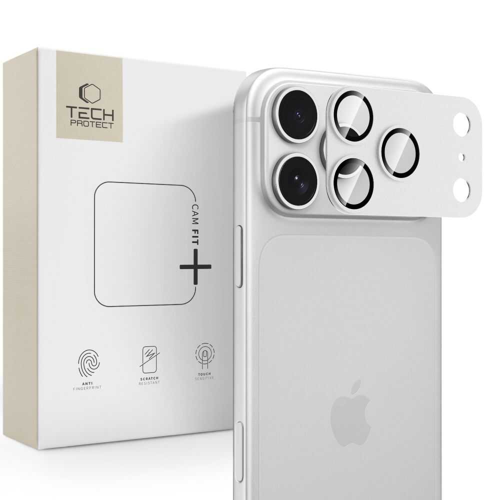 Alternative view of Tech-protect Camfull Fit+ iPhone 18 Pro Silver