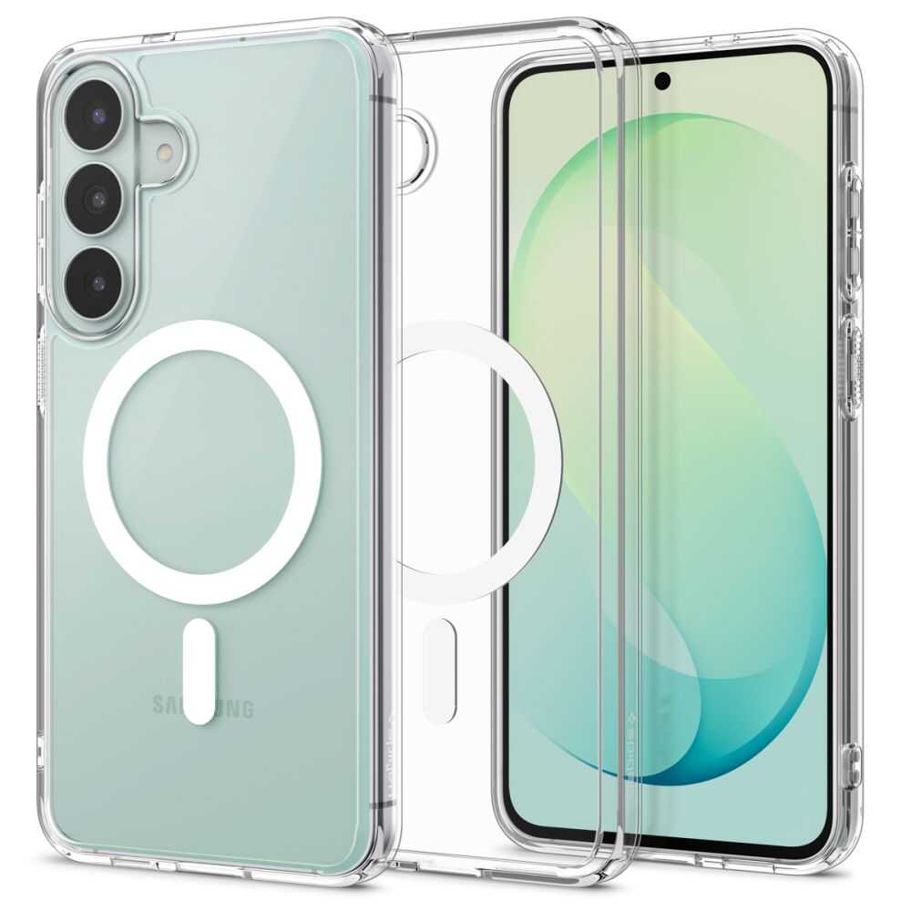 Alternative view of Spigen Ultra Hybrid Mag Magsafe Galaxy S26 Fe Clear/white
