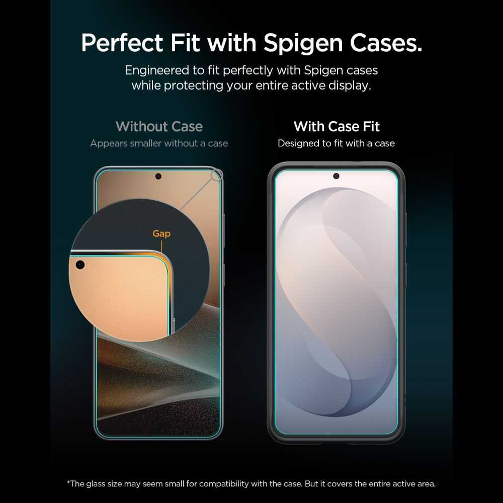 Spigen Glas.tr 'ez Fit Pro Ac 2-pack Galaxy S26 Fe Clear Spigen Glas.tr 'ez Fit Pro Ac 2-pack Galaxy S26 Fe Clear - Image 12