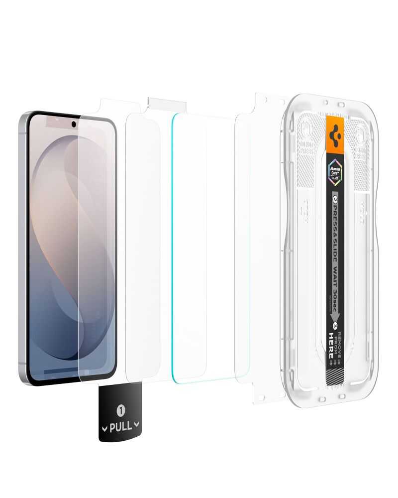 Spigen Glas.tr 'ez Fit Pro Ac 2-pack Galaxy S26 Fe Clear Spigen Glas.tr 'ez Fit Pro Ac 2-pack Galaxy S26 Fe Clear - Image 3