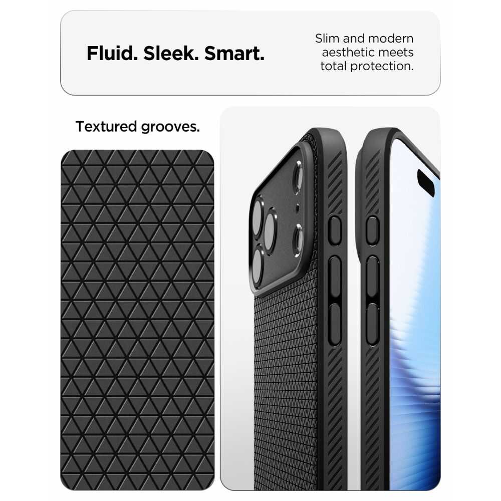 Spigen Liquid Air Iphone 17 Pro Max / 18 Pro Max Matte Black Spigen Liquid Air iPhone 17 Pro Max / 18 Pro Max Matte Black - Image 7