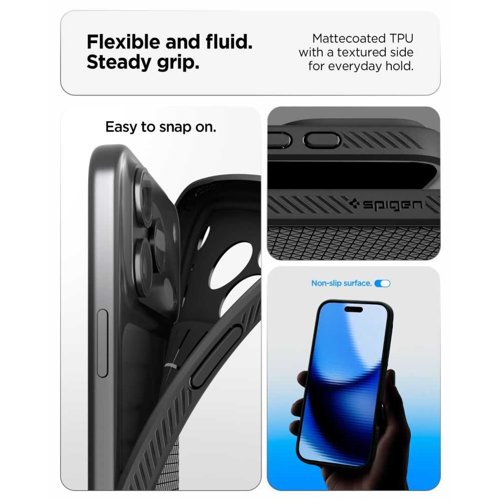 Spigen Liquid Air Iphone 17 Pro Max / 18 Pro Max Matte Black Spigen Liquid Air iPhone 17 Pro Max / 18 Pro Max Matte Black - Image 8