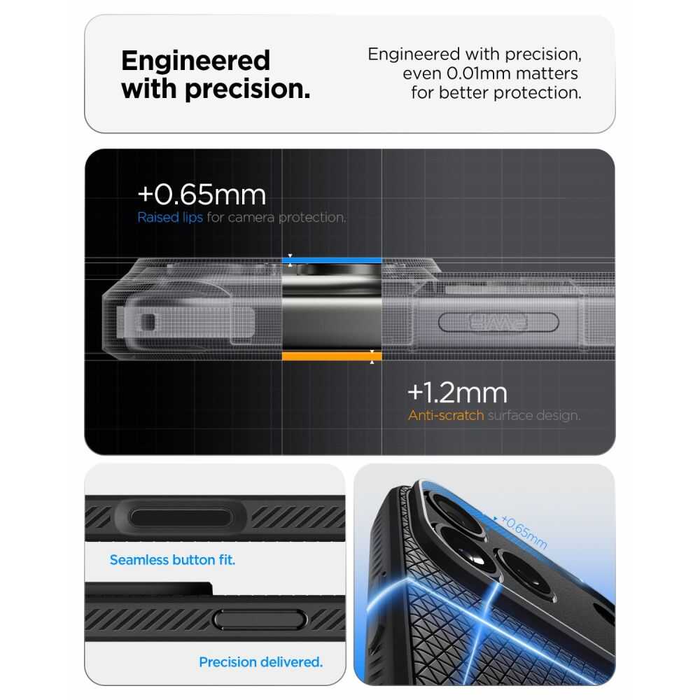 Spigen Liquid Air Iphone 17 Pro Max / 18 Pro Max Matte Black Spigen Liquid Air iPhone 17 Pro Max / 18 Pro Max Matte Black - Image 9