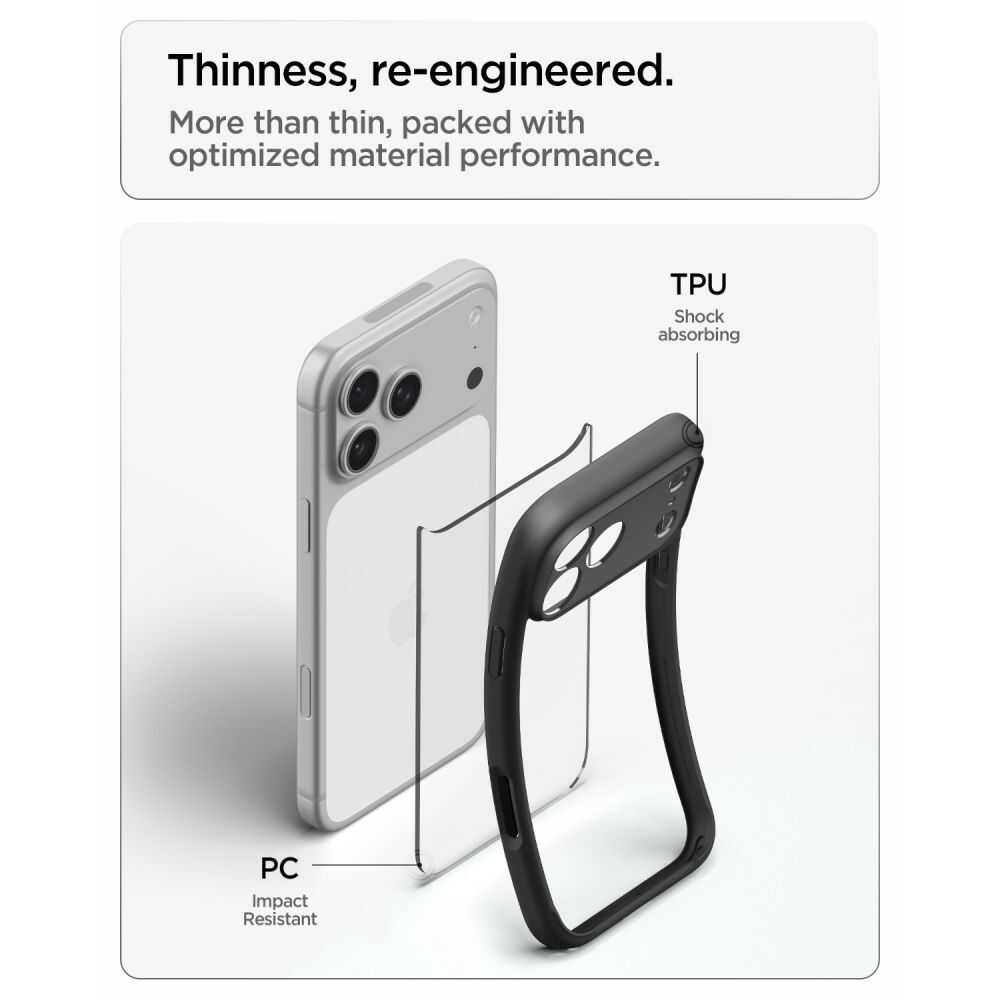 Spigen Ultra Hybrid Iphone 17 Pro Max / 18 Pro Max Matte Black Spigen Ultra Hybrid iPhone 17 Pro Max / 18 Pro Max Matte Black - Image 8