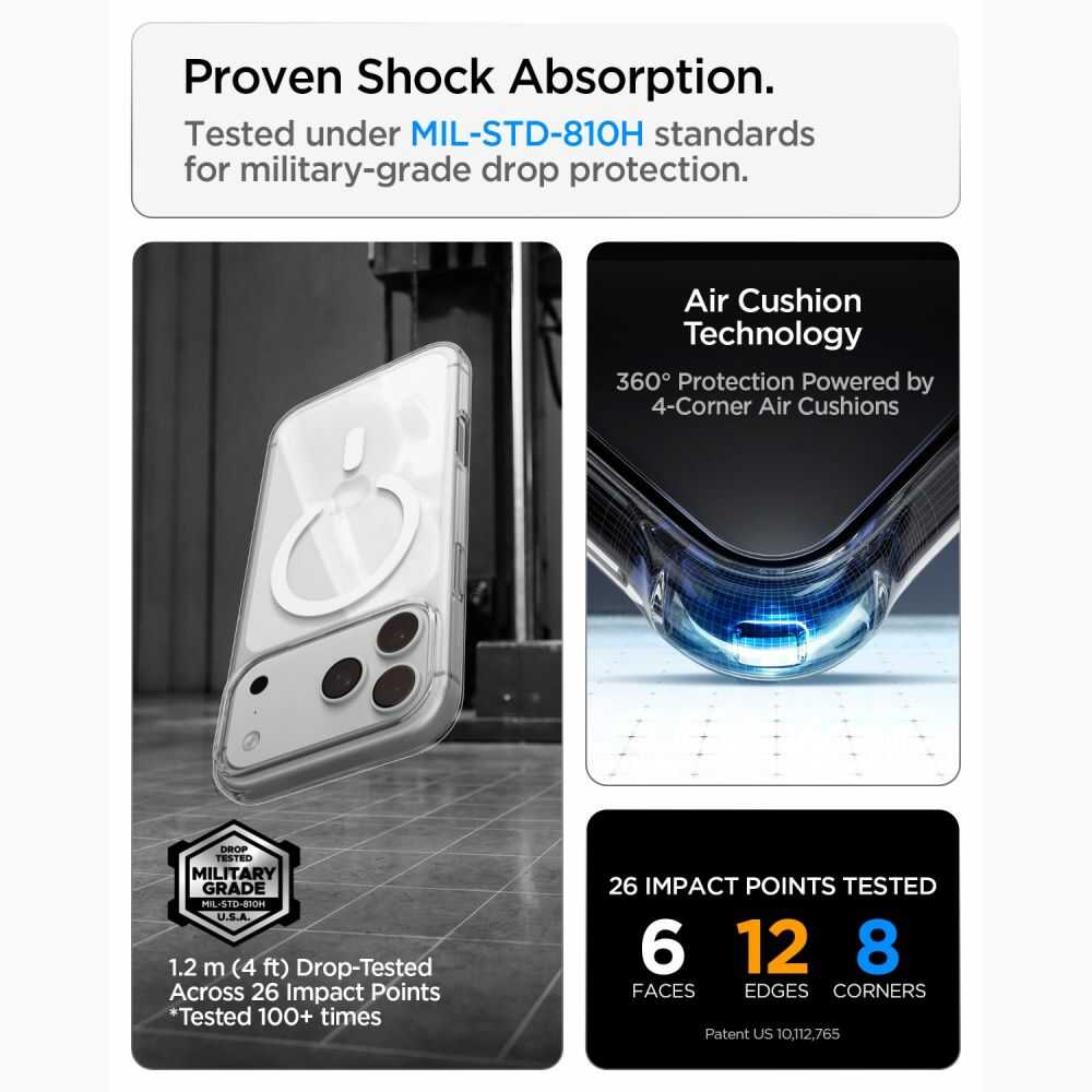 Spigen Liquid Crystal Magsafe Iphone 17 Pro Max / 18 Pro Max Clear/white Spigen Liquid Crystal Magsafe iPhone 17 Pro Max / 18 Pro Max Clear/white - Image 11