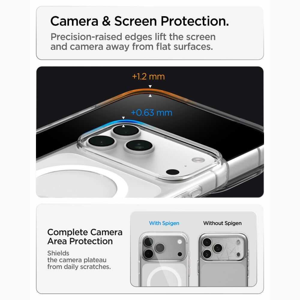 Spigen Liquid Crystal Magsafe Iphone 17 Pro Max / 18 Pro Max Clear/white Spigen Liquid Crystal Magsafe iPhone 17 Pro Max / 18 Pro Max Clear/white - Image 12