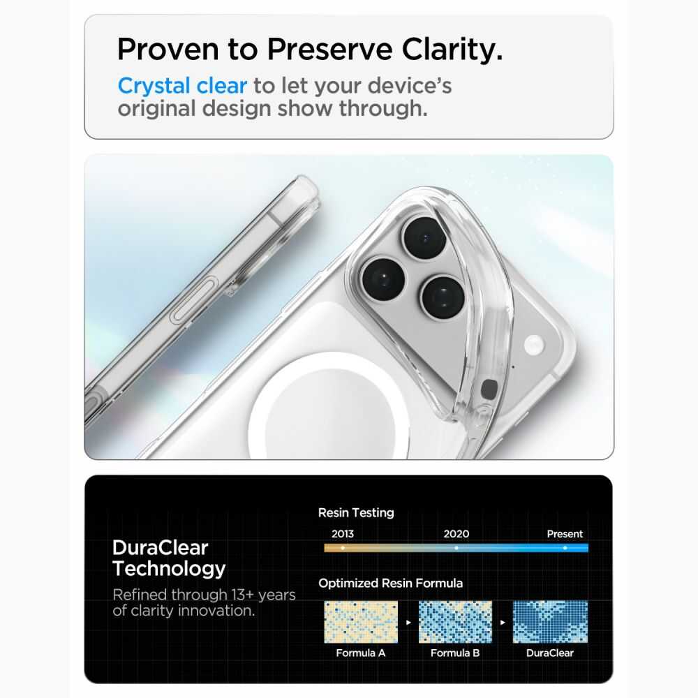 Spigen Liquid Crystal Magsafe Iphone 17 Pro Max / 18 Pro Max Clear/white Spigen Liquid Crystal Magsafe iPhone 17 Pro Max / 18 Pro Max Clear/white - Image 7