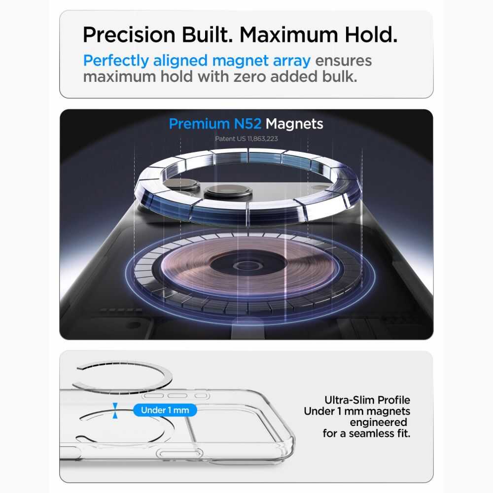 Spigen Liquid Crystal Magsafe Iphone 17 Pro Max / 18 Pro Max Clear/white Spigen Liquid Crystal Magsafe iPhone 17 Pro Max / 18 Pro Max Clear/white - Image 9