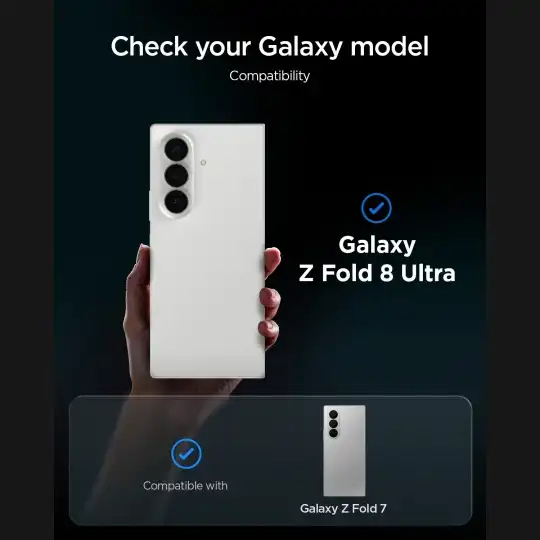 Alternative view of Spigen Glas.tr Ez Fit Pro Ac 2-pack Galaxy Z Fold 7 / 8 Ultra Privacy