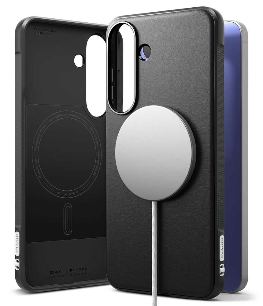 Alternative view of Ringke Onyx Magnetic Magsafe Galaxy S26 Fe Black