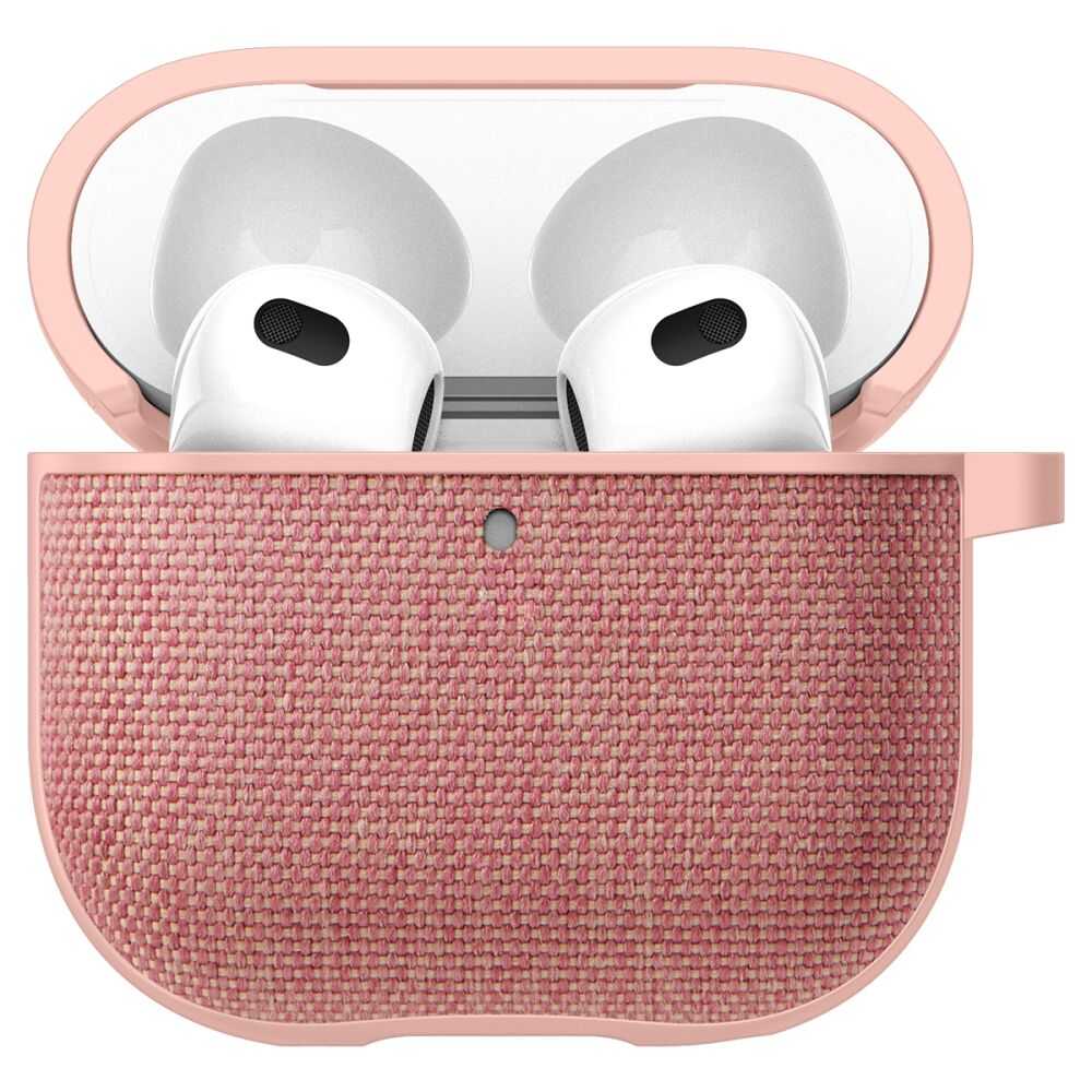 Alternative view of Spigen Urban Fit Apple AirPods 4 / 5 Rose Gold