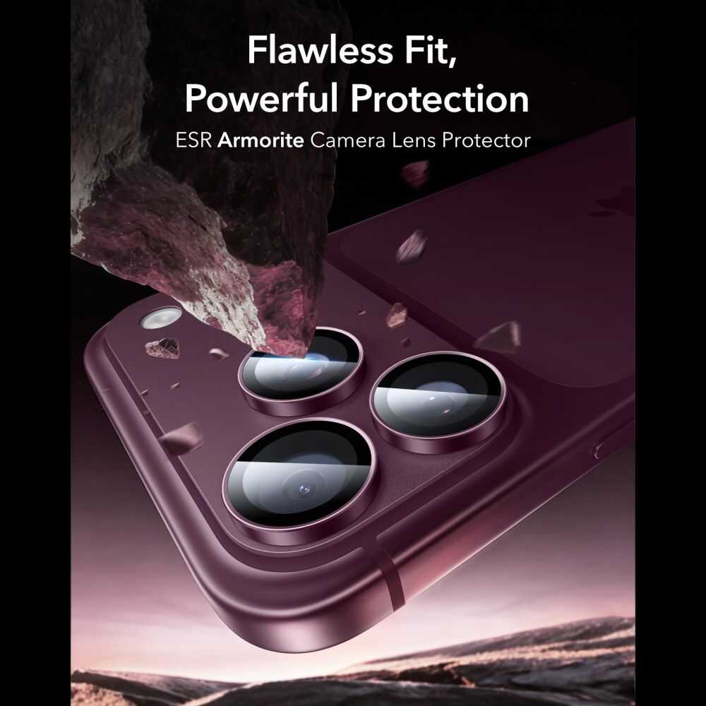 Alternative view of Esr Armorite Camera Protector Iphone 18 Pro / 18 Pro Max Deep Burgundy