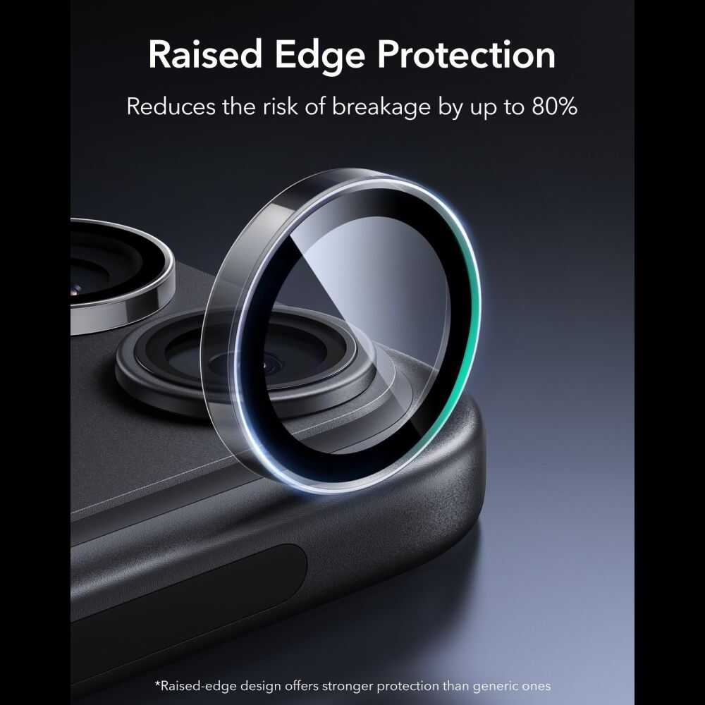 Alternative view of Esr Armorite Camera Protector Iphone 18 Pro / 18 Pro Max Clear