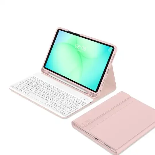 Alternative view of Tech-protect Sc Keyboard + Βάση για Pen - Galaxy Tab A9 / A11 8.7 Pink