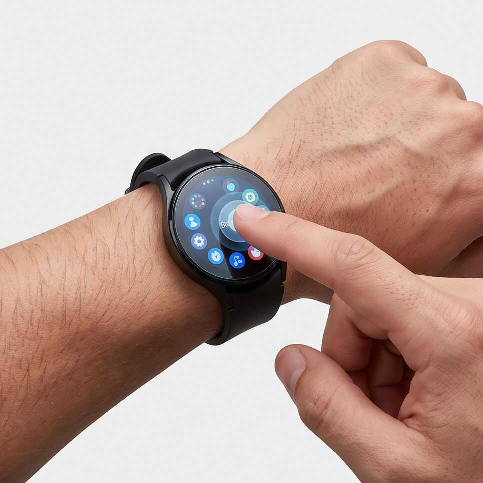 Alternative view of Tech-protect Easy Set+ 2-pack Samsung Galaxy Watch 8 / 9 (44 Mm) Clear