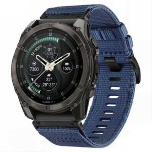 Tech-protect Nylon Classic Garmin Fenix 5x / 5x Plus / 6x / 6x Pro / 7x / 8 / 8 Pro / 9 / 9 Pro (47 Mm) Midnight Navy