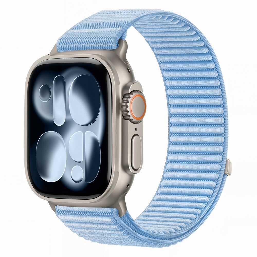 Tech-protect Nylonloop Apple Watch 8 / 9 / 10 / 11 / 12 / Se (40 / 41 / 42 Mm) Baby Blue Tech-protect Nylonloop Apple Watch 8 / 9 / 10 / 11 / 12 / Se (40 / 41 / 42 Mm) Baby Blue
