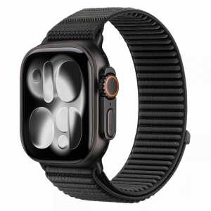 Tech-protect Nylonloop Apple Watch 8 / 9 / 10 / 11 / 12 / Se (40 / 41 / 42 Mm) Black