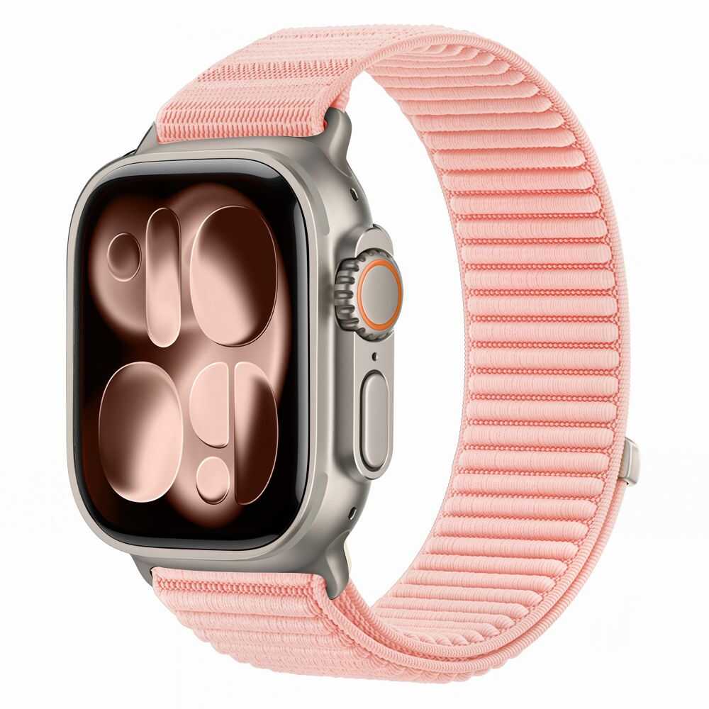 Tech-protect Nylonloop Apple Watch 8 / 9 / 10 / 11 / 12 / Se (40 / 41 / 42 Mm) Blush Pink Tech-protect Nylonloop Apple Watch 8 / 9 / 10 / 11 / 12 / Se (40 / 41 / 42 Mm) Blush Pink