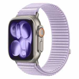Tech-protect Nylonloop Apple Watch 8 / 9 / 10 / 11 / 12 / Se / Ultra (44 / 45 / 46 / 49 Mm) Purple