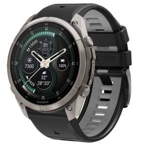 Tech-protect Iconband Pro Garmin Fenix 5x / 5x Plus / 6x / 6x Pro / 7x / 8 / 8 Pro / 9 / 9 Pro (47 Mm) Black/grey