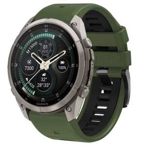 Tech-protect Iconband Pro Garmin Fenix 5x / 5x Plus / 6x / 6x Pro / 7x / 8 / 8 Pro / 9 / 9 Pro (47 Mm) Green/black