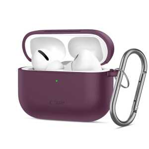 Tech-protect Silicone Hook Apple Airpods Pro 3 Burgundy