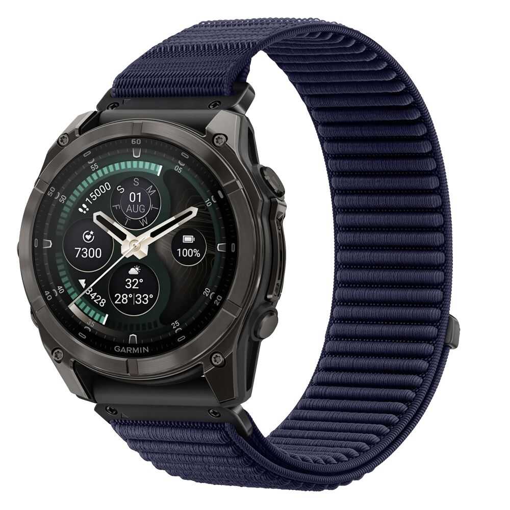Tech-protect Nylonloop Garmin Fenix 5x / 5x Plus / 6x / 6x Pro / 7x / 8 / 8 Pro / 9 / 9 Pro (51 Mm) Navy Blue Tech-protect Nylonloop Garmin Fenix 5x / 5x Plus / 6x / 6x Pro / 7x / 8 / 8 Pro / 9 / 9 Pro (51 Mm) Navy Blue