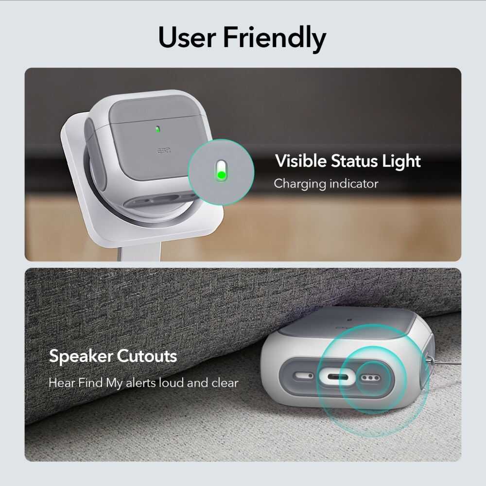 Esr Orbit Halolock Magsafe Apple Airpods 4 / 5 White Esr Orbit Halolock Magsafe Apple Airpods 4 / 5 White - Image 8