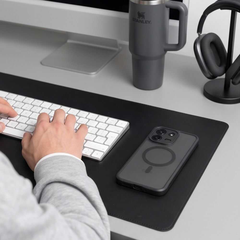 Tech-protect Basicmag Magsafe Xiaomi Redmi Note 17 Pro Max 5g Matte Black Tech-protect Basicmag Magsafe Xiaomi Redmi Note 17 Pro Max 5g Matte Black - Image 3