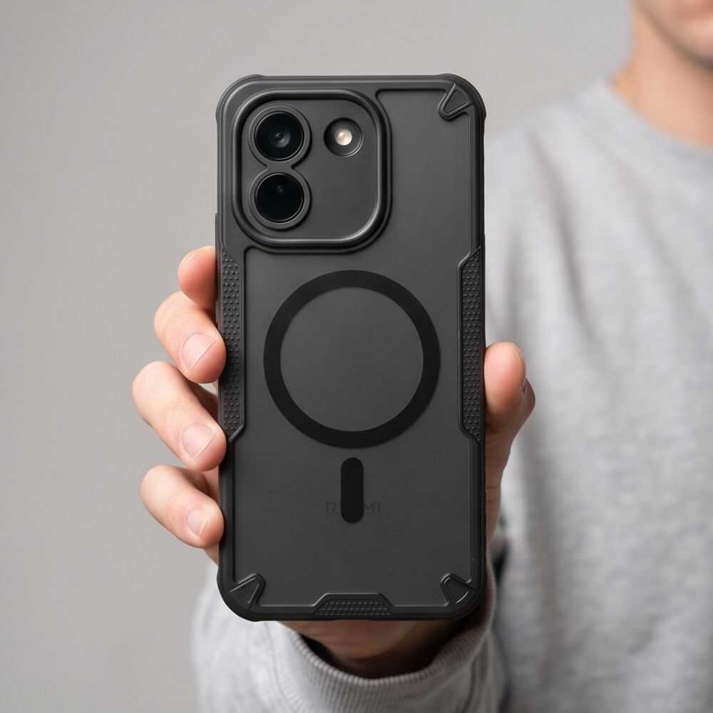 Tech-protect Rugged Shield Magsafe Xiaomi Redmi Note 17 Pro Max 5g Matte Black Tech-protect Rugged Shield Magsafe Xiaomi Redmi Note 17 Pro Max 5g Matte Black - Image 10