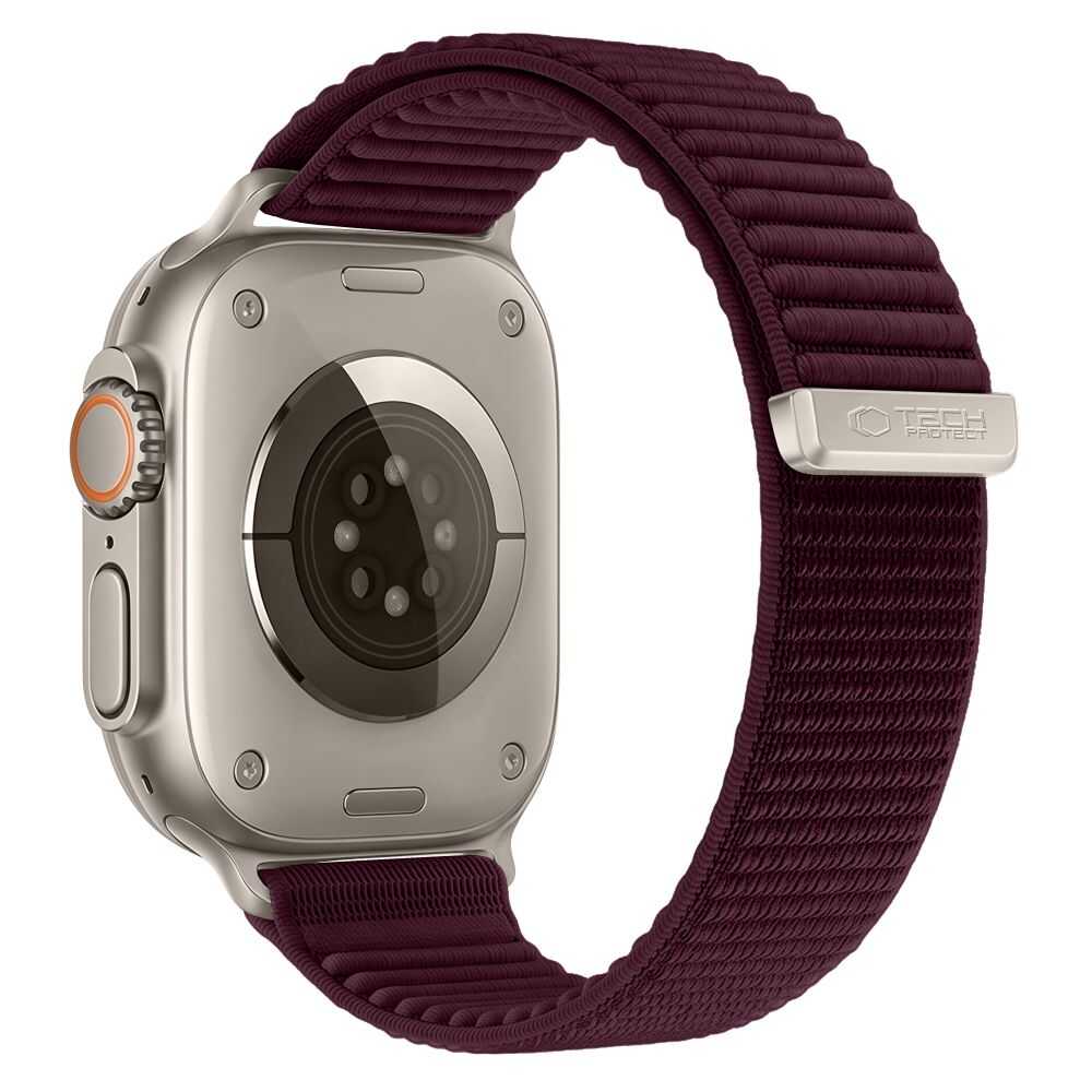 Tech-protect Nylonloop Apple Watch 8 / 9 / 10 / 11 / 12 / Se (40 / 41 / 42 Mm) Deep Burgundy Tech-protect Nylonloop Apple Watch 8 / 9 / 10 / 11 / 12 / Se (40 / 41 / 42 Mm) Deep Burgundy - Image 4