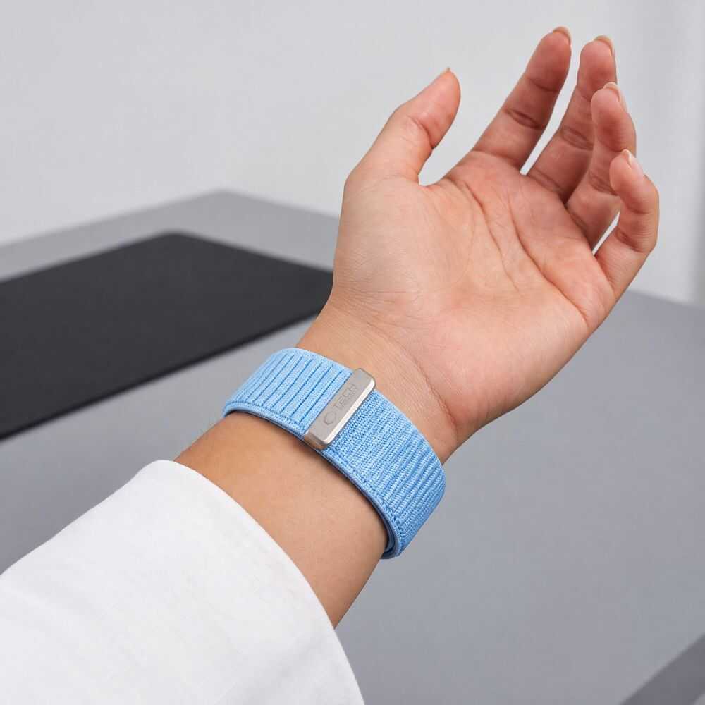 Tech-protect Nylonloop Apple Watch 8 / 9 / 10 / 11 / 12 / Se (40 / 41 / 42 Mm) Baby Blue Tech-protect Nylonloop Apple Watch 8 / 9 / 10 / 11 / 12 / Se (40 / 41 / 42 Mm) Baby Blue - Image 6