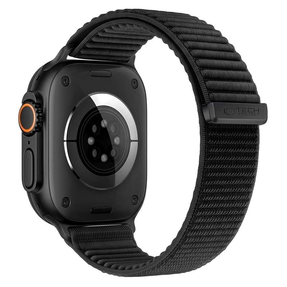 Tech-protect Nylonloop Apple Watch 8 / 9 / 10 / 11 / 12 / Se (40 / 41 / 42 Mm) Black Tech-protect Nylonloop Apple Watch 8 / 9 / 10 / 11 / 12 / Se (40 / 41 / 42 Mm) Black - Image 4