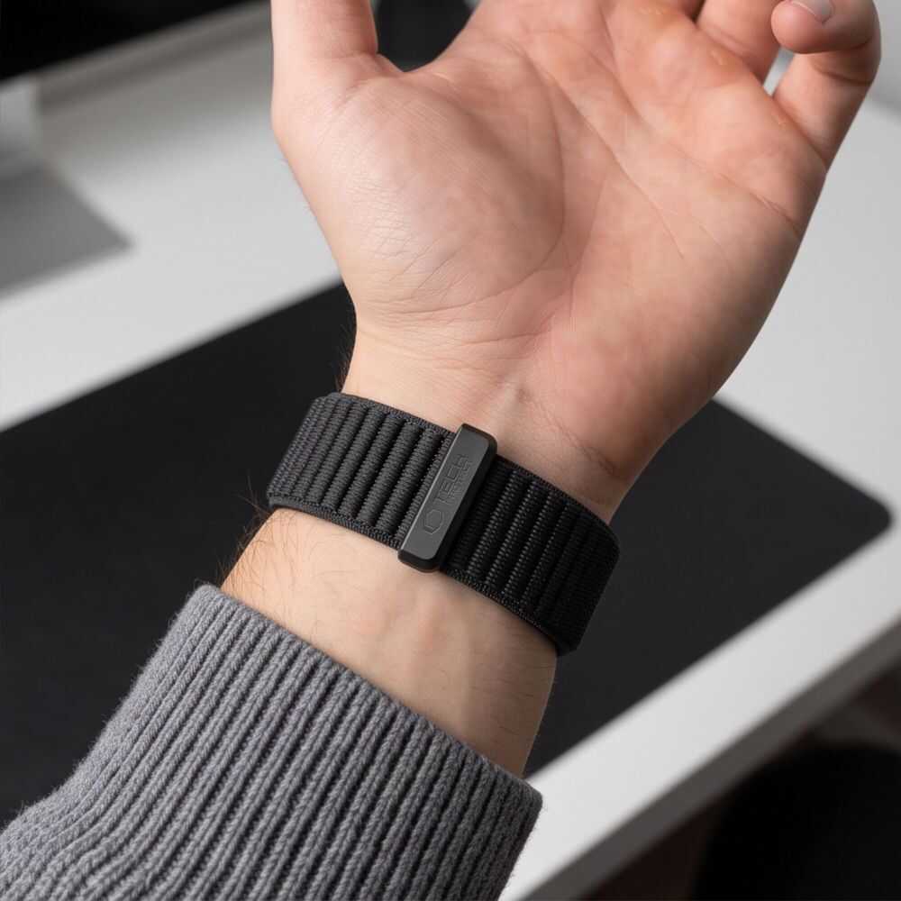 Tech-protect Nylonloop Apple Watch 8 / 9 / 10 / 11 / 12 / Se (40 / 41 / 42 Mm) Black Tech-protect Nylonloop Apple Watch 8 / 9 / 10 / 11 / 12 / Se (40 / 41 / 42 Mm) Black - Image 6