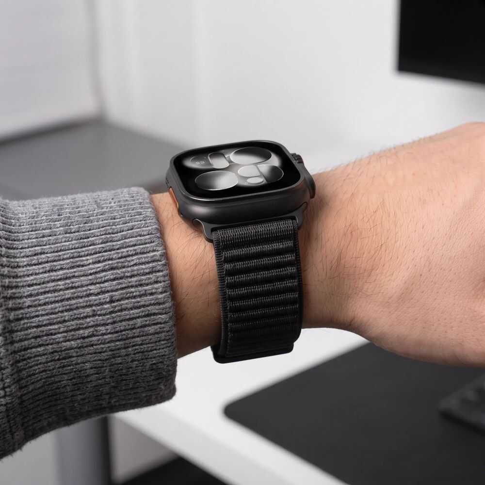 Tech-protect Nylonloop Apple Watch 8 / 9 / 10 / 11 / 12 / Se (40 / 41 / 42 Mm) Black Tech-protect Nylonloop Apple Watch 8 / 9 / 10 / 11 / 12 / Se (40 / 41 / 42 Mm) Black - Image 8