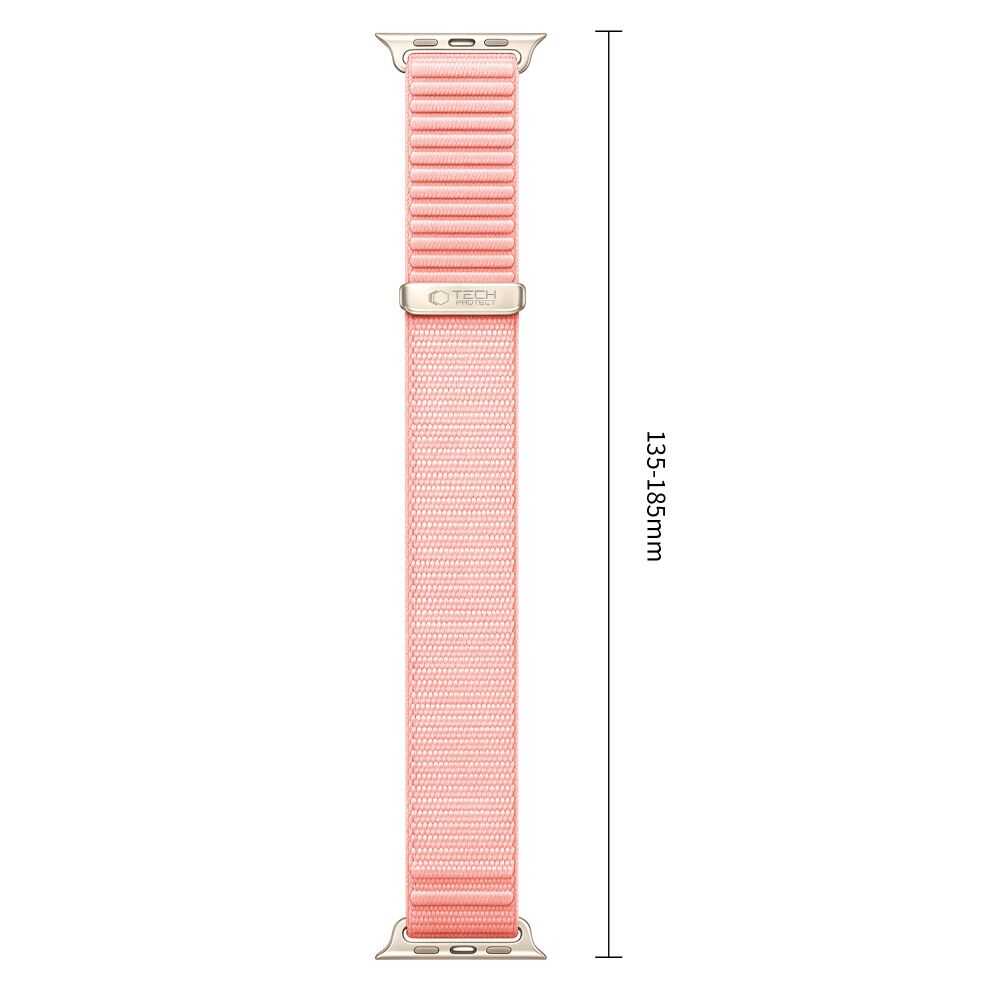 Tech-protect Nylonloop Apple Watch 8 / 9 / 10 / 11 / 12 / Se (40 / 41 / 42 Mm) Blush Pink Tech-protect Nylonloop Apple Watch 8 / 9 / 10 / 11 / 12 / Se (40 / 41 / 42 Mm) Blush Pink - Image 9