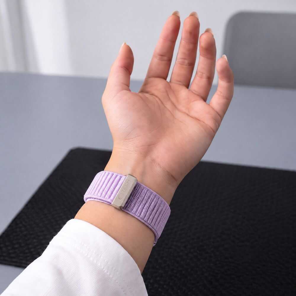 Tech-protect Nylonloop Apple Watch 8 / 9 / 10 / 11 / 12 / Se (40 / 41 / 42 Mm) Purple Tech-protect Nylonloop Apple Watch 8 / 9 / 10 / 11 / 12 / Se (40 / 41 / 42 Mm) Purple - Image 5