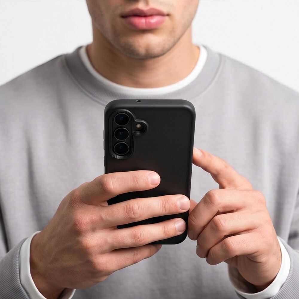 Alternative view of Tech-protect Magmat Galaxy S26 Fe Matte Black